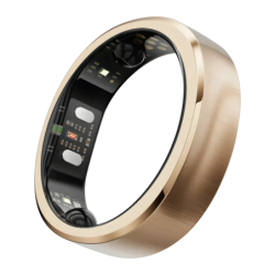 Ringconn Gen 3 Brossé Taille 6 Or rose Bluetooth Bague connectée