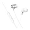 Hoco M119 Jack 3,5 mm Argent In-Ear avec micro Écouteurs