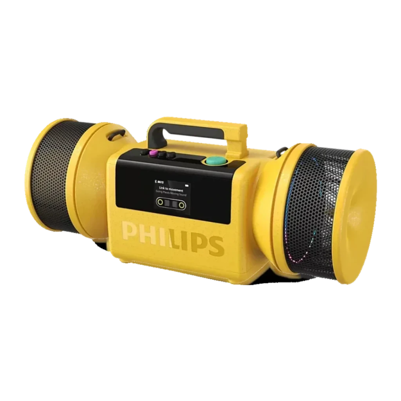 Philips Moving Sound The Tube TAMS80Y/00 140W 24h IP67 10000mAh Enceinte Bluetooth 6.0