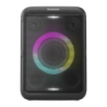 Panasonic SC-BMAX5 Noir 75W 9h 2475mAh mains libres radio FM lumières LED entrée AUX Enceinte Bluetooth 5.0
