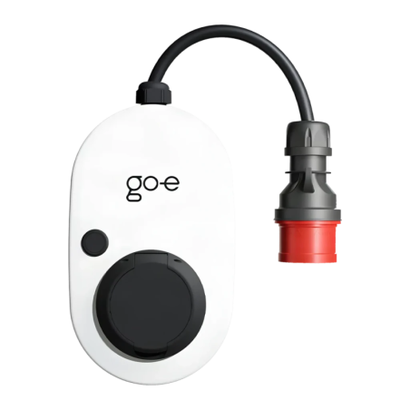 Chargeur de voiture électrique portable go-e Charger Gemini flex 2.0 Blanc 11kW Triphasé 0,3m 16A
