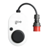 Chargeur de voiture électrique portable go-e Charger Gemini flex 2.0 Blanc 11kW Triphasé 0,3m 16A