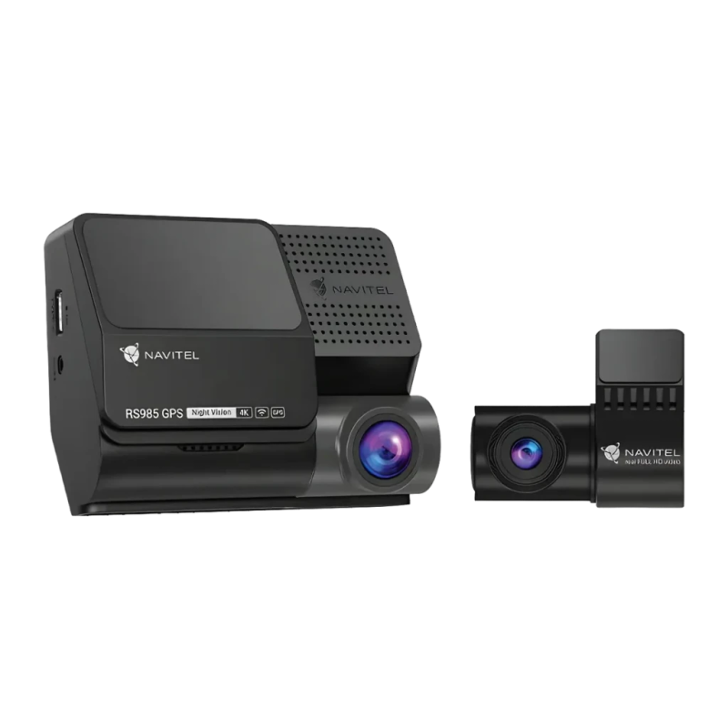 Navitel RS985 GPS Noir 2CH 4K 60fps WiFi Dashcam