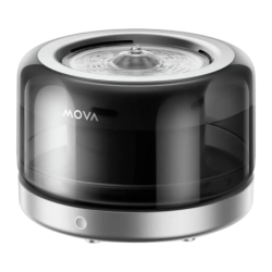 MOVA WF20 Pro 3L Acier Inoxydable 30dB sans fil Fontaine automatique
