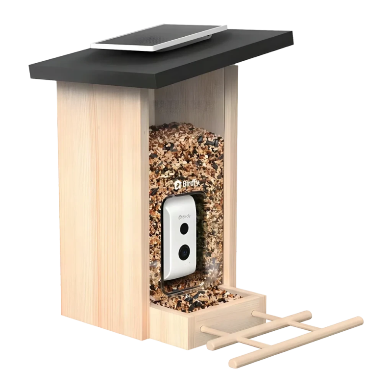 Mangeoire pour Oiseaux Birdfy Feeder Ebony Lite 2,5L 1080P Full HD