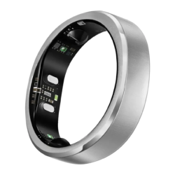 Ringconn Gen 3 Polie Taille 10 Argent Bluetooth Bague connectée