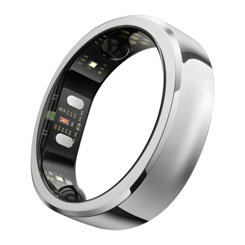 Ringconn Gen 3 Polie Taille 13 Argent Bluetooth Bague connectée