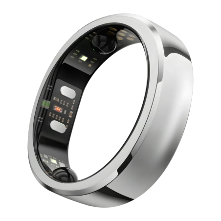 Ringconn Gen 3 Polie Taille 13 Argent Bluetooth Bague connectée