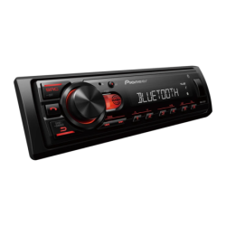 Pioneer Noir 1 DIN Bluetooth MVH-230BT Autoradio