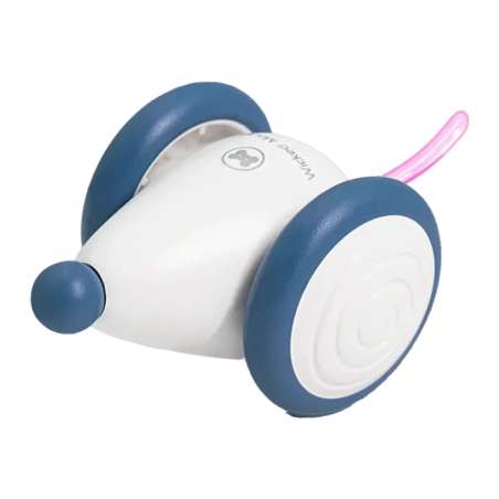 Cheerble Wicked Mouse Micro USB 135mAh 40min Bleu Jouet interactif rechargeable
