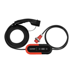Chargeur de voiture électrique portable Blaupunkt 11kW Type 2 Câble 6m P3P6MT2 16A triphasé