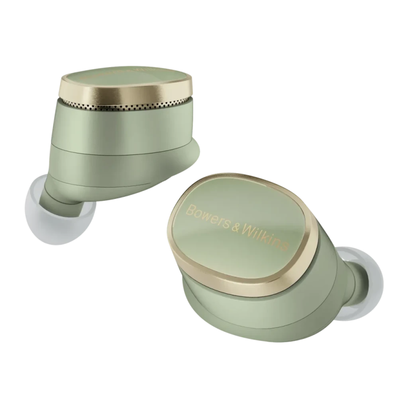 Bowers & Wilkins Pi8 Vert In-Ear TWS ANC Bluetooth 5.4 13,5h IP54 Écouteurs sans fil