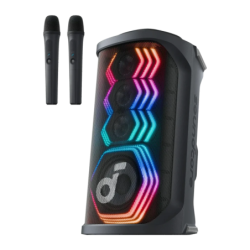 Anker Soundcore Rave 3S Noir 200W 12h IPX4 lumières LED Enceinte de soirée Bluetooth