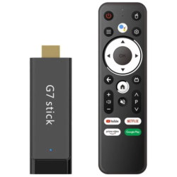 G7 Stick 2Go/16Go Android TV 11 4K WiFi double bande Bluetooth S905Y4 Gigabit