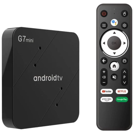 G7 Mini 2Go/16Go Android 11 4K HDR10 WiFi double bande Bluetooth 5.0 S905W2 TV Box
