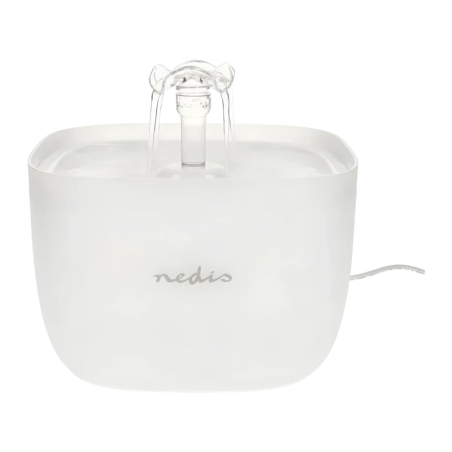 Nedis 2L Blanc Filtre 4 étapes PETWF21WT 40dB Fontaine à eau