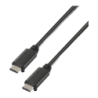 Câble USB AISENS A107-0057 USB-C vers USB-C 2.0 3A 2m Noir