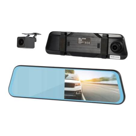 Rétroviseur BLOW DVR F610 2CH Full HD 1080p 10 pouces mode parking Dashcam