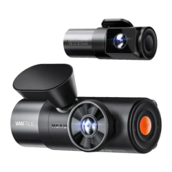 Vantrue N5 Nexus 5 4K Noir 4 Canaux + 3x 1080p GPS WiFi 3,19 pouces vision nocturne mode parking Dashcam