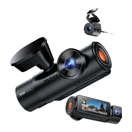 Vantrue N4 Pro S 3CH 4K GPS WiFi 5GHz HDR vision nocturne mode parking commande vocale Dashcam