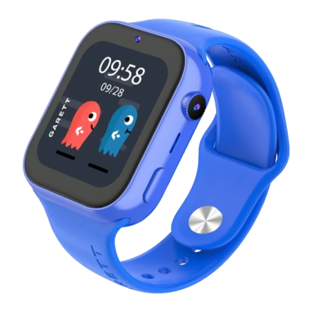 Garett Kids Twin 2 4G Bleu 1,83 pouces IPS GPS AGPS LBS Bouton SOS Vidéoappel 3 jours IP67 Montre connectée
