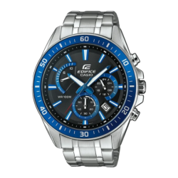 Casio Edifice EFR-552D-1A2VUEF Bleu Batterie 3 ans Acier inoxydable 10ATM