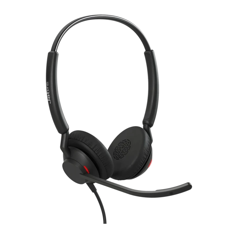 Jabra Engage 40 Inline Link UC Stereo USB-C/A Noir Arceau ANC avec micro Casque