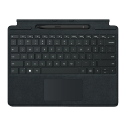 Clavier avec housse Microsoft Surface Pro Signature Keyboard avec Touchpad et Slim Pen 2 Noir