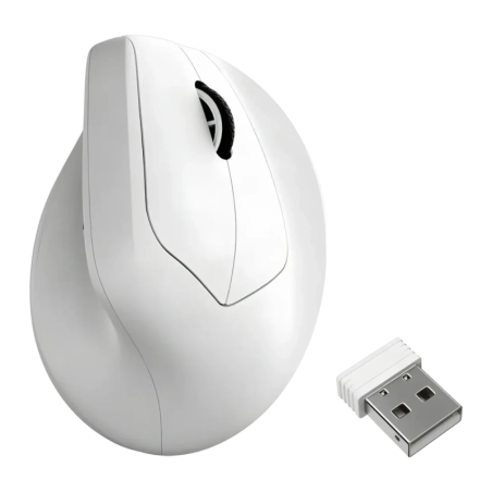 Keychron M5 30000 DPI Blanc Bluetooth + 2,4GHz 95 g Souris sans fil