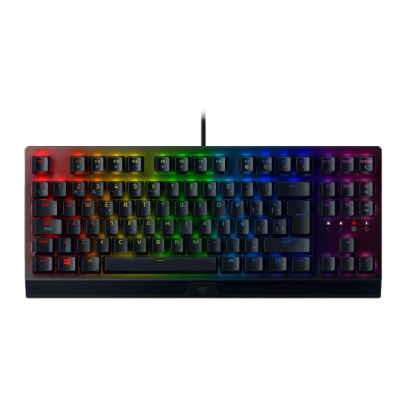 Razer BlackWidow V3 TKL Yellow Switch Chroma RGB QWERTY Espagnol Clavier gaming