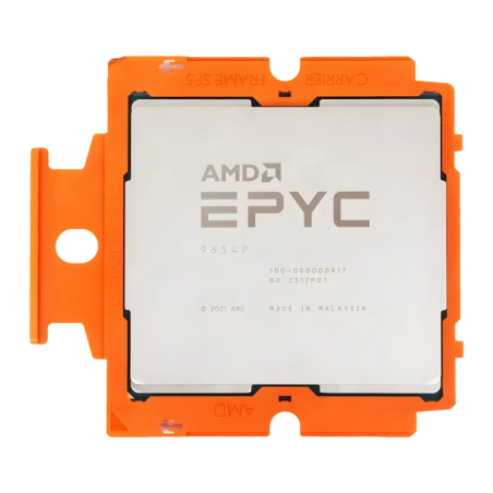 AMD EPYC 9654P 96 cœurs Socket SP5 Tray 192 threads 3,7GHz Processeur