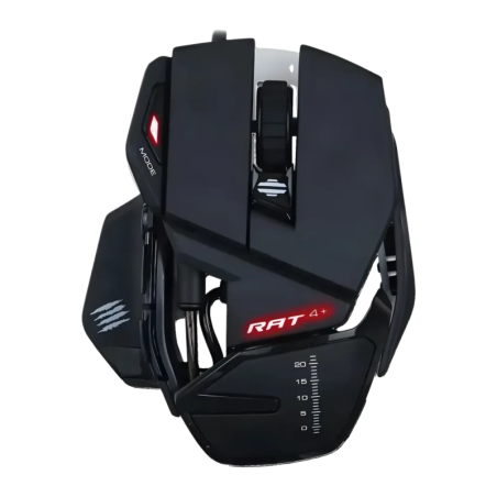 Mad Catz R.A.T. 4+ 7200 DPI LED Noir 9 boutons 90 g Souris gaming