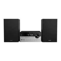 Philips TAM4205M2 Chaîne hi-fi 80W radio FM entrée AUX Enceinte Bluetooth 5.4