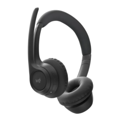Logitech Zone 300 Noir Arceau Bluetooth 5.3 20h Multipoint Casque sans fil