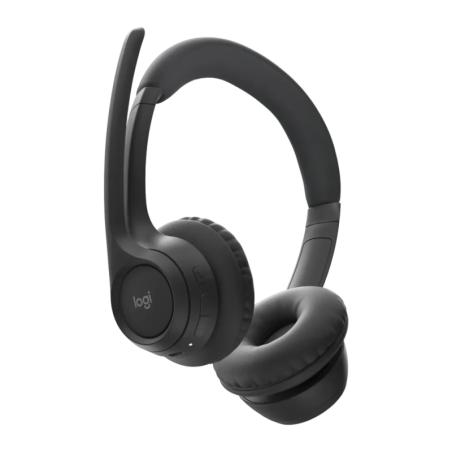 Logitech Zone 300 Noir Arceau Bluetooth 5.3 20h Multipoint Casque sans fil
