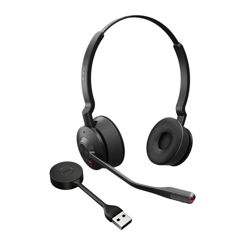 Jabra Engage 55 Stereo USB-A UC DECT Arceau 13h Casque sans fil