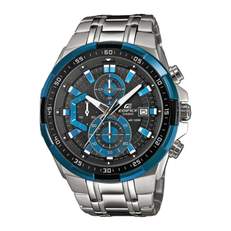 Casio Edifice EFR-539D-1A2VUEF Argent Noir Batterie 2 Ans 10ATM
