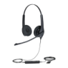 Jabra Biz 1500 Duo USB Réduction de bruit Arceau avec micro Casque