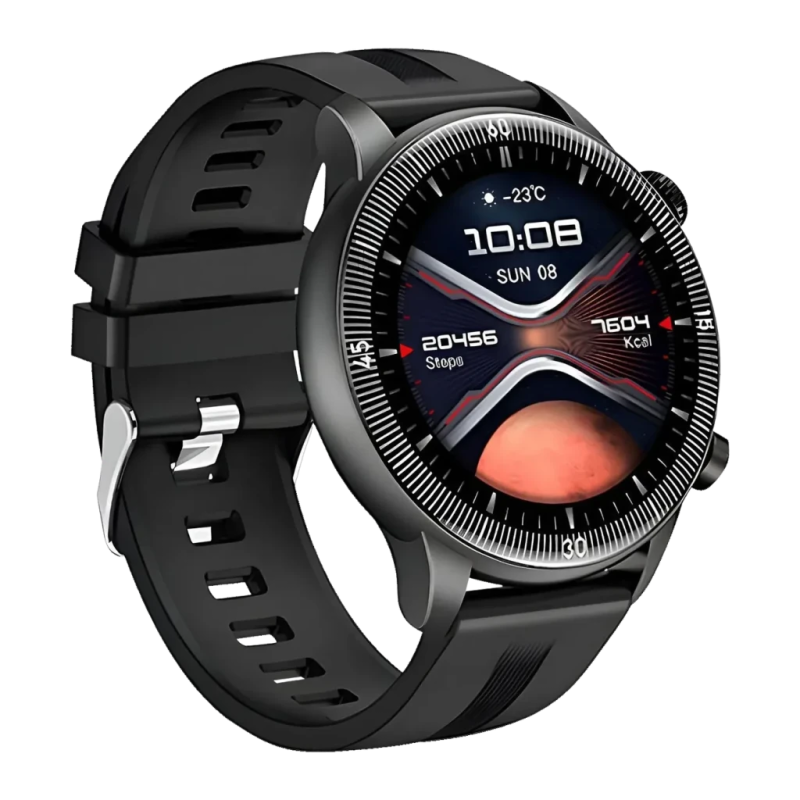 Hoco Y31 Call Noir 1,46 pouces TFT Appels Bluetooth Fréquence cardiaque SpO2 5 jours IP67 Smartwatch