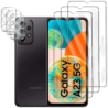Pack d'accessoires Samsung Galaxy A23 5G A236 avec 3 Protection d'écran + 3 Film protection caméra