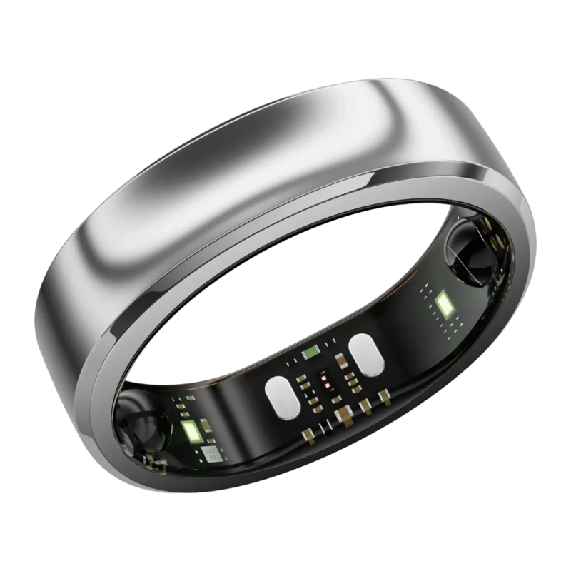 Ringconn Gen 3 Polie Taille 6 Argent Bluetooth Bague connectée