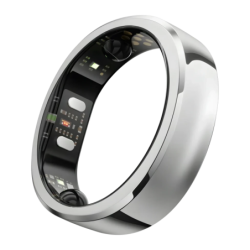 Ringconn Gen 3 Polie Taille 7 Argent Bluetooth Bague connectée