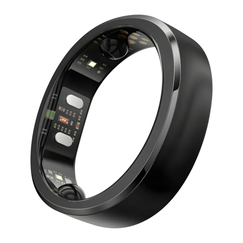 Ringconn Gen 3 Taille 8 Noir mat Bluetooth Bague connectée