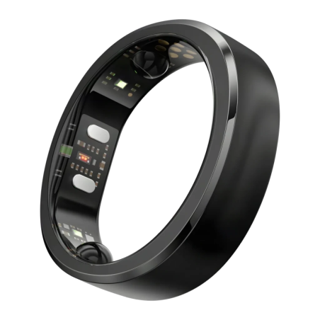 Ringconn Gen 3 Taille 8 Noir mat Bluetooth Bague connectée