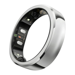 Ringconn Gen 3 Polie Taille 12 Argent Bluetooth Bague connectée