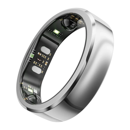 Ringconn Gen 3 Polie Taille 15 Argent Bluetooth Bague connectée