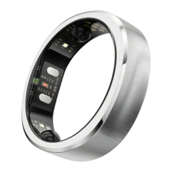 Ringconn Gen 3 Brossée Taille 9 Argent Bluetooth Bague connectée