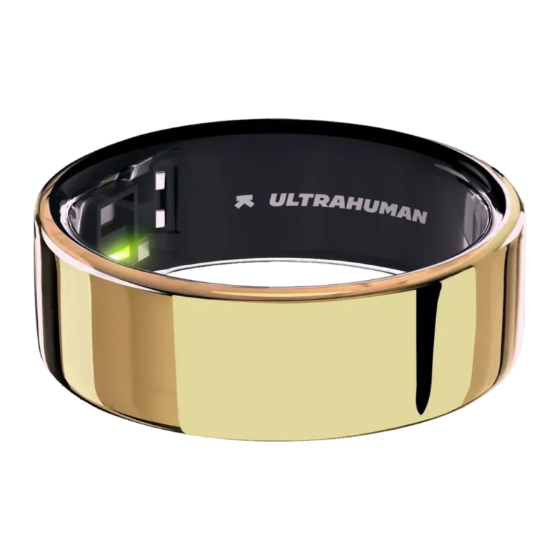 Ultrahuman Ring Air Taille 8 Or Bluetooth Bague connectée