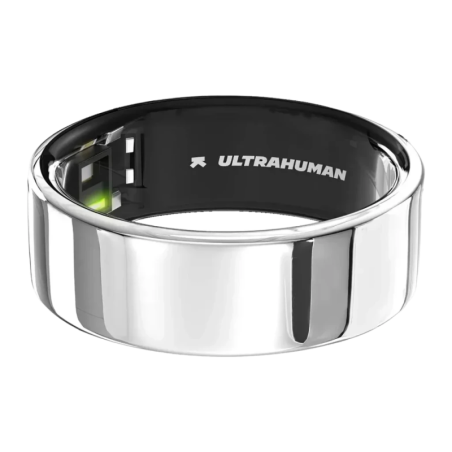 Ultrahuman Ring Air Taille 8 Argent Bluetooth Bague connectée