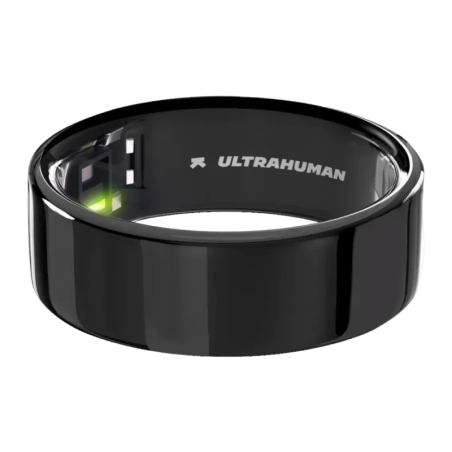 Ultrahuman Ring Air Taille 8 Noir Bluetooth Bague connectée